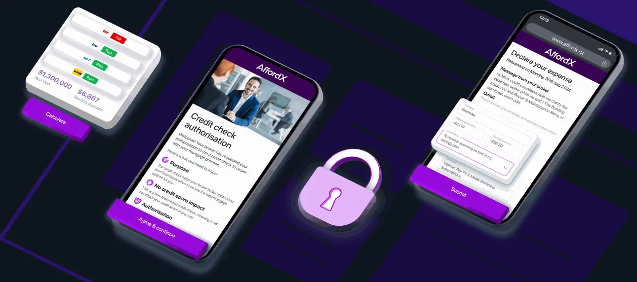 AffordX running across desktop, tablet and mobile devices