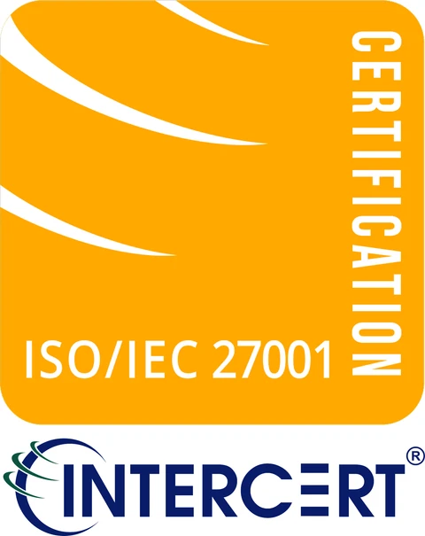 ISO/IEC 27001 certified by InterCert
