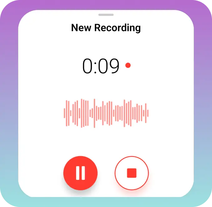 Meetings dashboard — AffordX AI Meeting screenshot